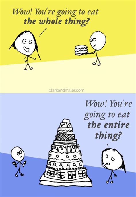 whole vs entire.
